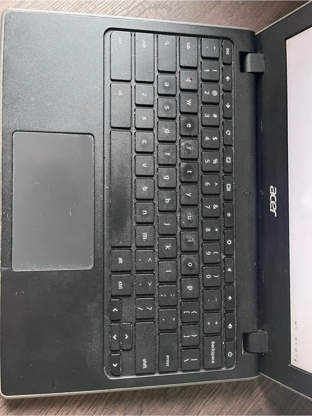 Acer Chromebook 11 - Black Compact Chrome Laptop **no charger** great for kids